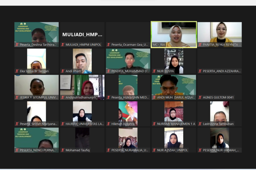 HMPM Unipol Gelar Seminar Nasional Training Leadership and Self Development
